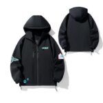 NTE Multi-Character Jacket | nte.global NTE グッズ 이환 굿즈 | Nanally, NTE 나나리, NTE ナナリ, Mint, NTE 민트, NTE ミント, Lacrimosa, NTE 라크리모사, NTE ラクリモーサ, Chiz, NTE 치즈, NTE ちいちゃん