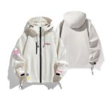 NTE Multi-Character Jacket | nte.global NTE グッズ 이환 굿즈 | Nanally, NTE 나나리, NTE ナナリ, Mint, NTE 민트, NTE ミント, Lacrimosa, NTE 라크리모사, NTE ラクリモーサ, Chiz, NTE 치즈, NTE ちいちゃん