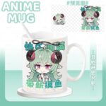 NTE Multi-Character Mug | nte.global NTE グッズ 이환 굿즈 | Mint, NTE 민트, NTE ミント