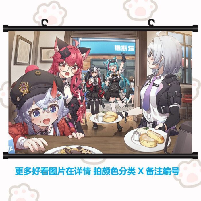 NTE Multi-Character Wall Tapestry - NTE.GLOBAL