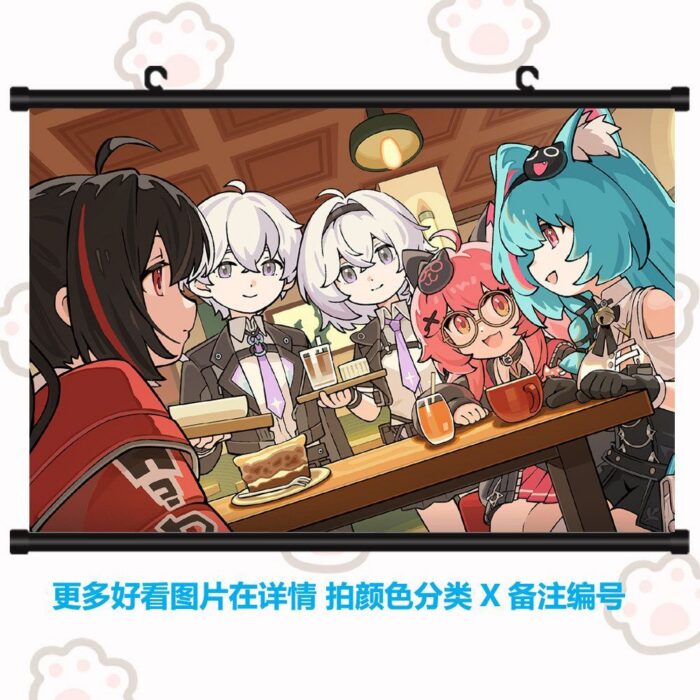 NTE タペストリー ニーシャ 韓国 NTE Multi-Character Wall Tapestry - NTE.GLOBAL