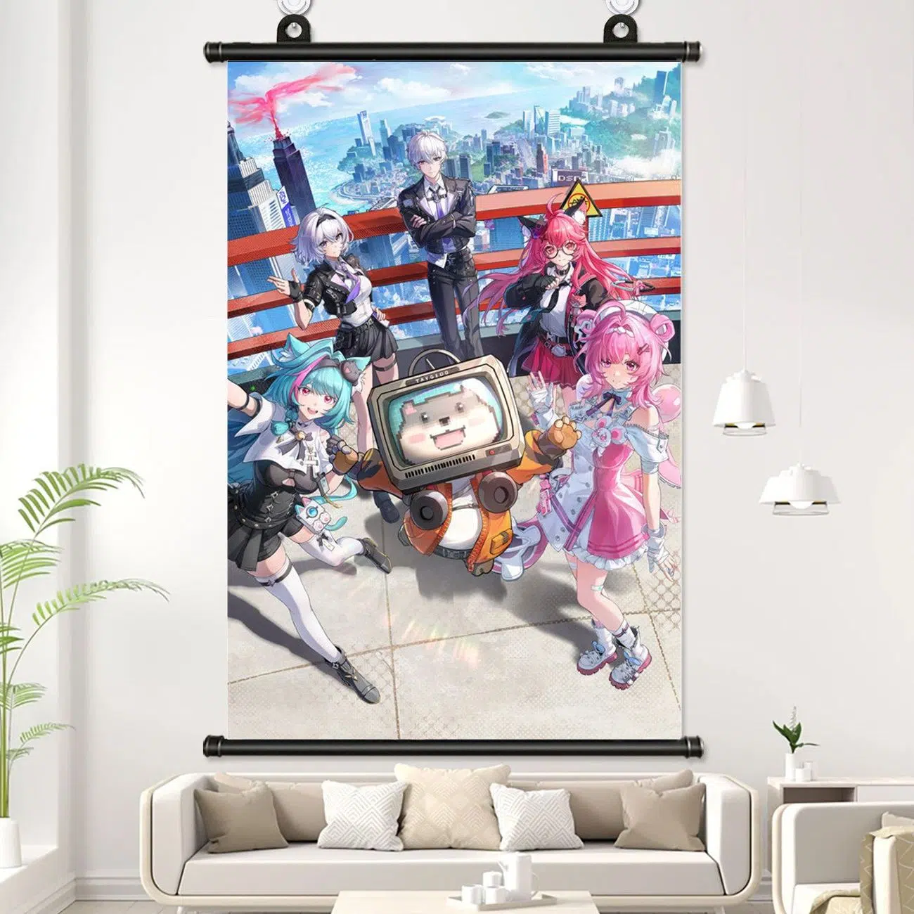 NTE Multi-Character Wall Tapestry - NTE.GLOBAL