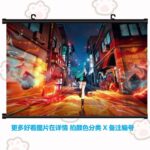 NTE Multi-Character Wall Tapestry | nte.global NTE グッズ 이환 굿즈 | Nanally, NTE 나나리, NTE ナナリ, Mint, NTE 민트, NTE ミント, Lacrimosa, NTE 라크리모사, NTE ラクリモーサ, Chiz, NTE 치즈, NTE ちいちゃん, Hotori