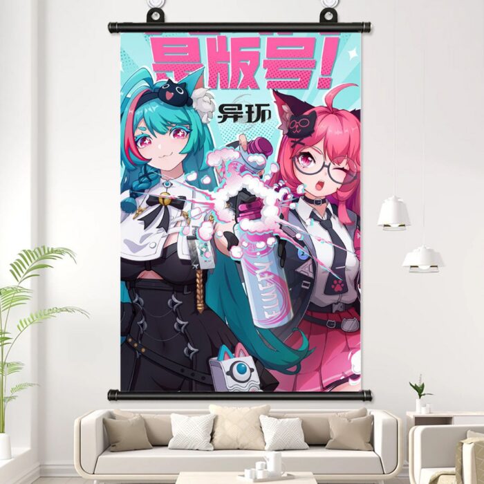 NTE Multi-Character Wall Tapestry - NTE.GLOBAL