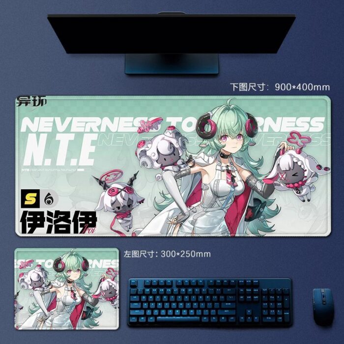 NTE Multi-Size Character Artwork Gaming Mouse Pad Collection | nte.global NTE グッズ 이환 굿즈