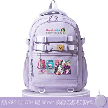 NTE Nanally, Mint, Lacrimosa, and Shinku Bag | nte.global NTE グッズ 이환 굿즈 | Nanally, NTE 나나리, NTE ナナリ, Mint, NTE 민트, NTE ミント, Lacrimosa, NTE 라크리모사, NTE ラクリモーサ, Shinku, NTE 真紅