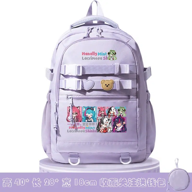 NTE Nanally, Mint, Lacrimosa, and Shinku Bag | nte.global NTE Nanally, Mint, and Lacrimosa Bag | nte.global | NTE Nanally, Mint, Lacrimosa |