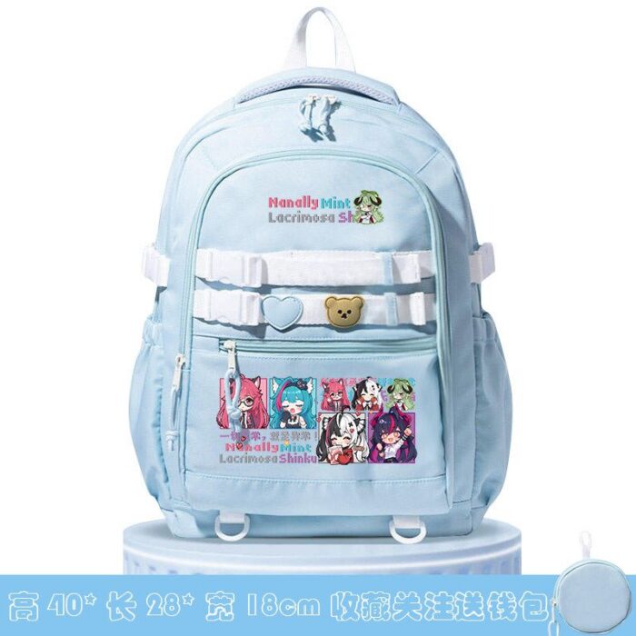 NTE Nanally, Mint, Lacrimosa, and Shinku Bag | nte.global NTE グッズ 이환 굿즈 | Nanally, NTE 나나리, NTE ナナリ, Mint, NTE 민트, NTE ミント, Lacrimosa, NTE 라크리모사, NTE ラクリモーサ, Shinku, NTE 真紅