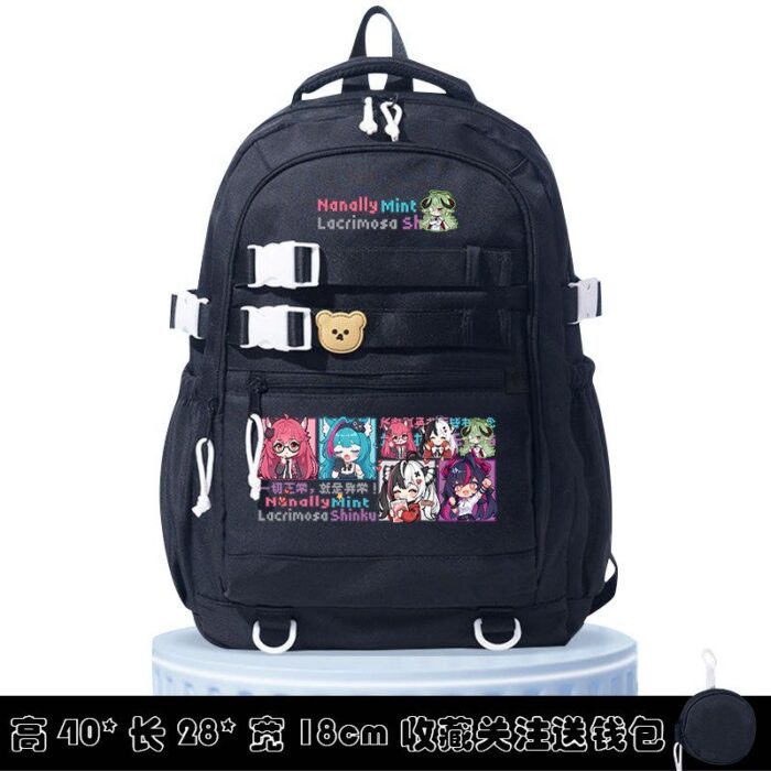 NTE Nanally, Mint, Lacrimosa, and Shinku Bag | nte.global NTE グッズ 이환 굿즈 | Nanally, NTE 나나리, NTE ナナリ, Mint, NTE 민트, NTE ミント, Lacrimosa, NTE 라크리모사, NTE ラクリモーサ, Shinku, NTE 真紅