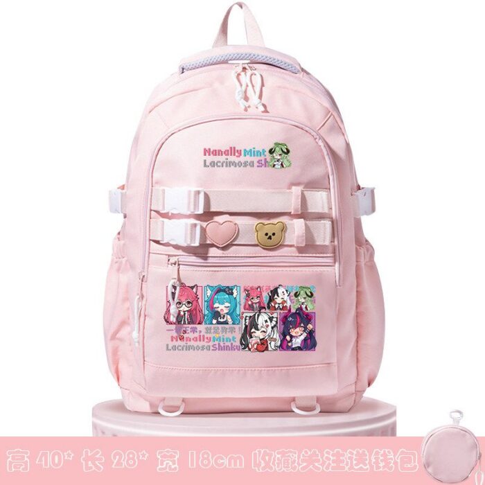 NTE Nanally, Mint, Lacrimosa, and Shinku Bag | nte.global NTE グッズ 이환 굿즈 | Nanally, NTE 나나리, NTE ナナリ, Mint, NTE 민트, NTE ミント, Lacrimosa, NTE 라크리모사, NTE ラクリモーサ, Shinku, NTE 真紅
