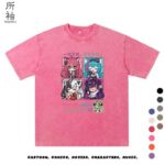 NTE Nanally, Mint, Lacrimosa and Shinku T-Shirt | nte.global NTE グッズ 이환 굿즈 | Nanally, NTE 나나리, NTE ナナリ, Mint, NTE 민트, NTE ミント, Lacrimosa, NTE 라크리모사, NTE ラクリモーサ, Shinku, NTE 真紅