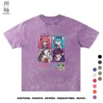 NTE Nanally, Mint, Lacrimosa and Shinku T-Shirt | nte.global NTE グッズ 이환 굿즈 | Nanally, NTE 나나리, NTE ナナリ, Mint, NTE 민트, NTE ミント, Lacrimosa, NTE 라크리모사, NTE ラクリモーサ, Shinku, NTE 真紅