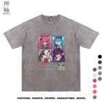 NTE Nanally, Mint, Lacrimosa and Shinku T-Shirt | nte.global NTE グッズ 이환 굿즈 | Nanally, NTE 나나리, NTE ナナリ, Mint, NTE 민트, NTE ミント, Lacrimosa, NTE 라크리모사, NTE ラクリモーサ, Shinku, NTE 真紅