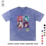NTE Nanally, Mint, Lacrimosa and Shinku T-Shirt | nte.global NTE グッズ 이환 굿즈 | Nanally, NTE 나나리, NTE ナナリ, Mint, NTE 민트, NTE ミント, Lacrimosa, NTE 라크리모사, NTE ラクリモーサ, Shinku, NTE 真紅