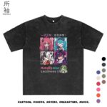 NTE Nanally, Mint, Lacrimosa and Shinku T-Shirt | nte.global NTE グッズ 이환 굿즈 | Nanally, NTE 나나리, NTE ナナリ, Mint, NTE 민트, NTE ミント, Lacrimosa, NTE 라크리모사, NTE ラクリモーサ, Shinku, NTE 真紅