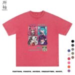 NTE Nanally, Mint, Lacrimosa and Shinku T-Shirt | nte.global NTE グッズ 이환 굿즈 | Nanally, NTE 나나리, NTE ナナリ, Mint, NTE 민트, NTE ミント, Lacrimosa, NTE 라크리모사, NTE ラクリモーサ, Shinku, NTE 真紅