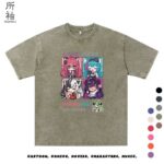 NTE Nanally, Mint, Lacrimosa and Shinku T-Shirt | nte.global NTE グッズ 이환 굿즈 | Nanally, NTE 나나리, NTE ナナリ, Mint, NTE 민트, NTE ミント, Lacrimosa, NTE 라크리모사, NTE ラクリモーサ, Shinku, NTE 真紅