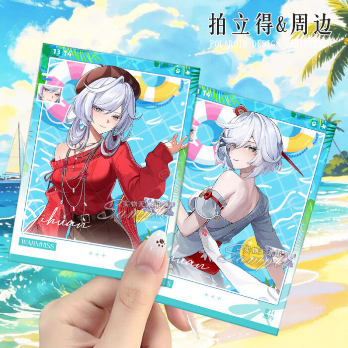 NTE Nanally, Mint, Zankou, Chaos, Hotori and Jiuyuan Summer Photo Card Collection | nte.global NTE グッズ 이환 굿즈 | Nanally, NTE 나나리, NTE ナナリ, Mint, NTE 민트, NTE ミント, Hotori
