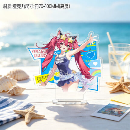 NTE Summer Character Acrylic Standee Collection | nte.global NTE グッズ 이환 굿즈 | Nanally, NTE 나나리, NTE ナナリ, Mint, NTE 민트, NTE ミント, Hotori