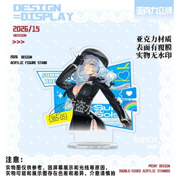 NTE Summer Character Acrylic Standee Collection | nte.global NTE グッズ 이환 굿즈 | Nanally, NTE 나나리, NTE ナナリ, Mint, NTE 민트, NTE ミント, Hotori