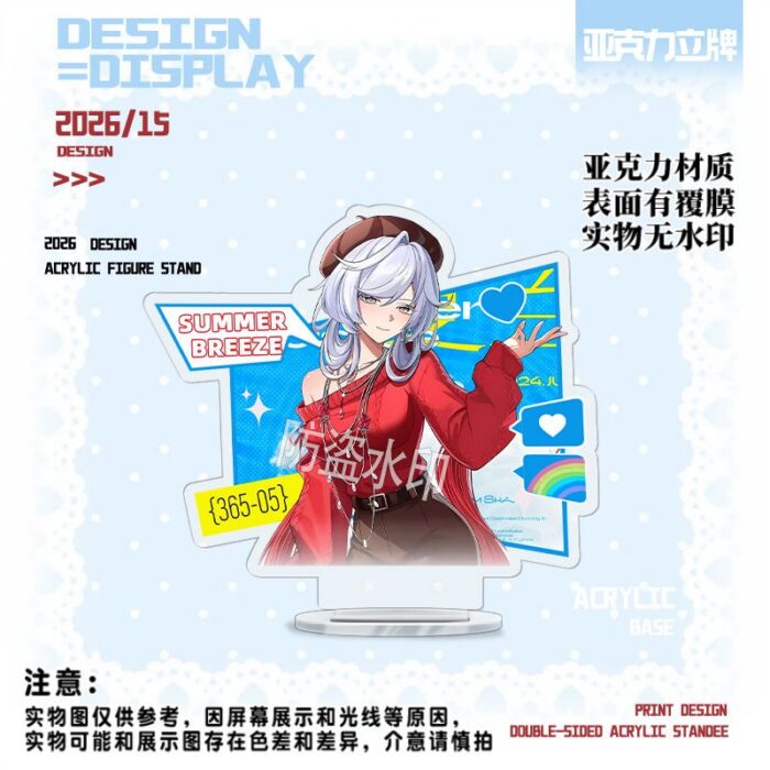 NTE Summer Character Acrylic Standee Collection | nte.global NTE グッズ 이환 굿즈 | Nanally, NTE 나나리, NTE ナナリ, Mint, NTE 민트, NTE ミント, Hotori