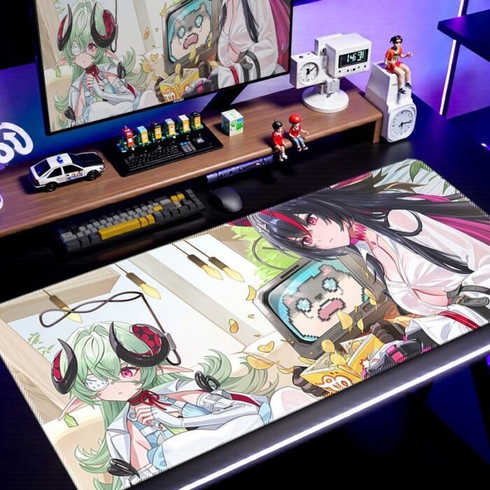 NTE Thick Extended Character Artwork Gaming Desk Mat Collection | nte.global NTE グッズ 이환 굿즈