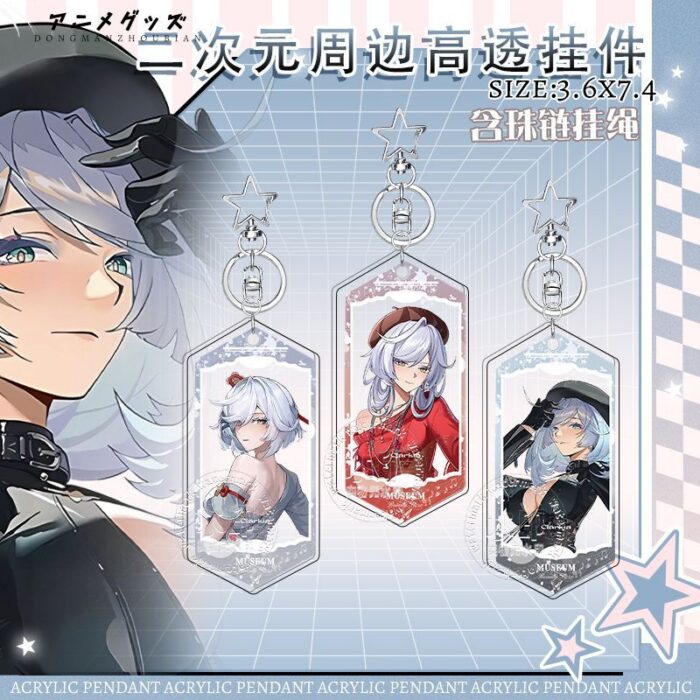 NTE Zankou Acrylic Star-Clasp Keychains | nte.global NTE グッズ 이환 굿즈