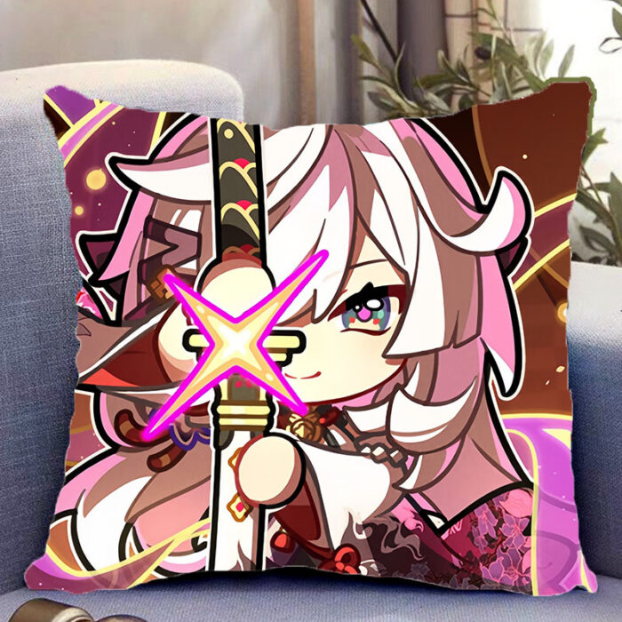 NTE Zankou Double-Sided Throw Pillows with Insert | nte.global NTE グッズ 이환 굿즈
