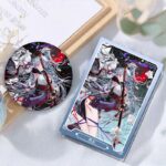 NTE Zankou Red Moon Glitter Acrylic Display Block and Badge Collection | nte.global NTE グッズ 이환 굿즈