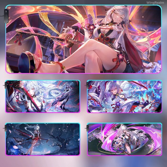 NTE Zankou RGB Gaming Mouse Pads | nte.global NTE グッズ 이환 굿즈
