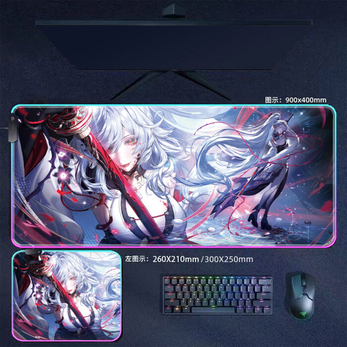 NTE Zankou RGB Gaming Mouse Pads | nte.global NTE グッズ 이환 굿즈