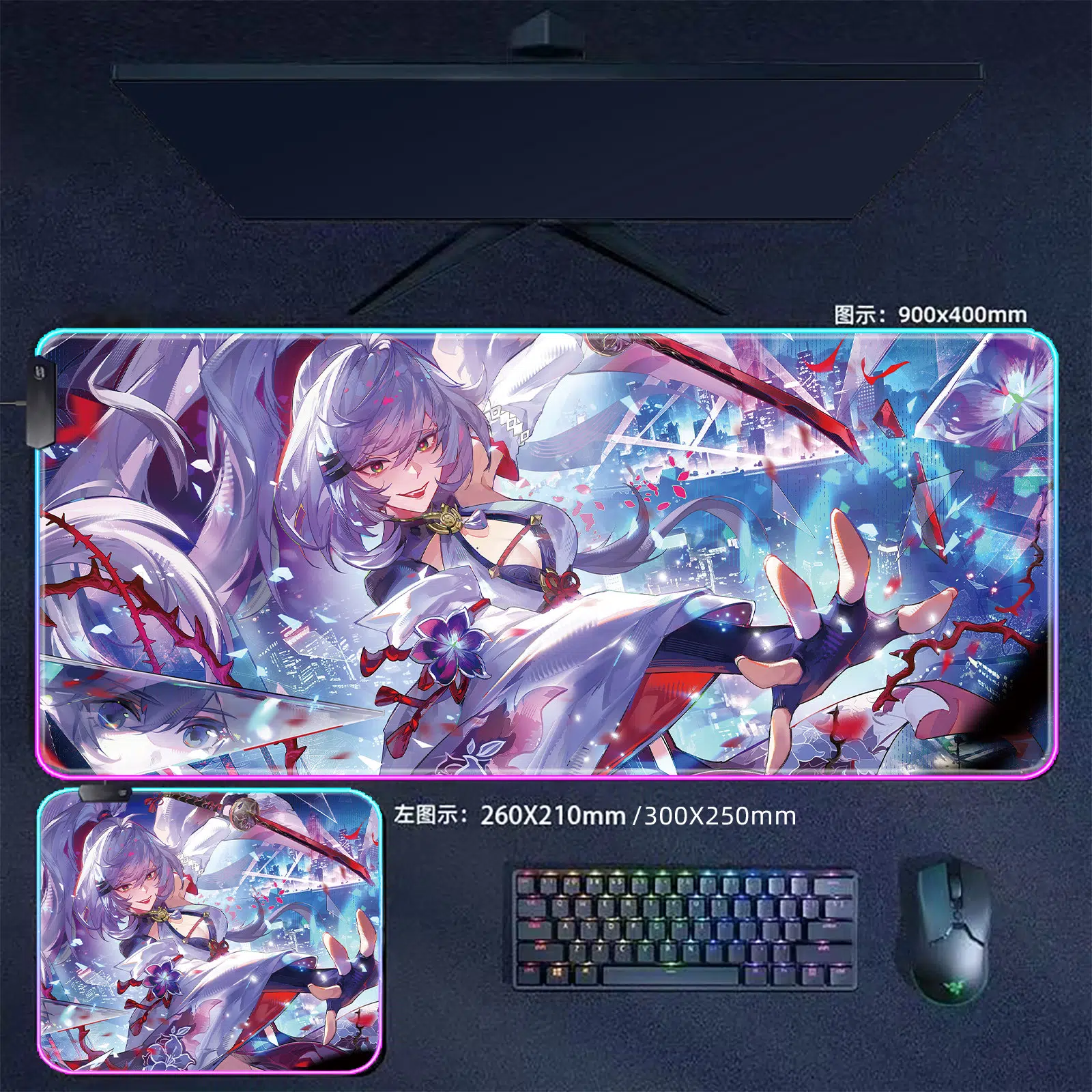 NTE Zankou RGB Gaming Mouse Pads | nte.global | NTE Zankou |