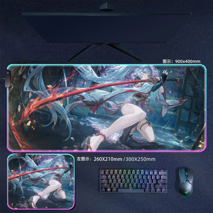 NTE Zankou RGB Gaming Mouse Pads | nte.global NTE グッズ 이환 굿즈