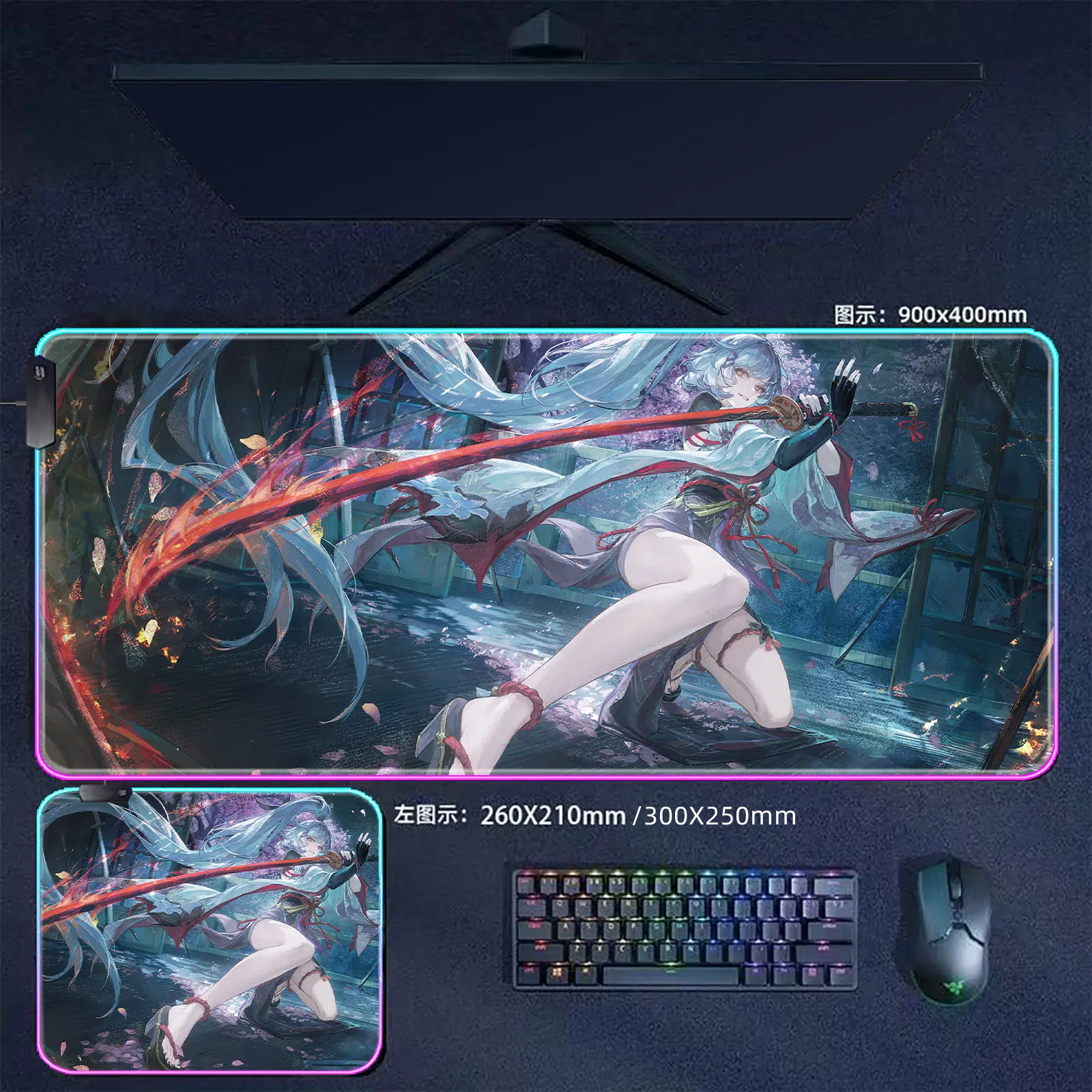 NTE Zankou RGB Gaming Mouse Pads | nte.global | NTE Zankou |
