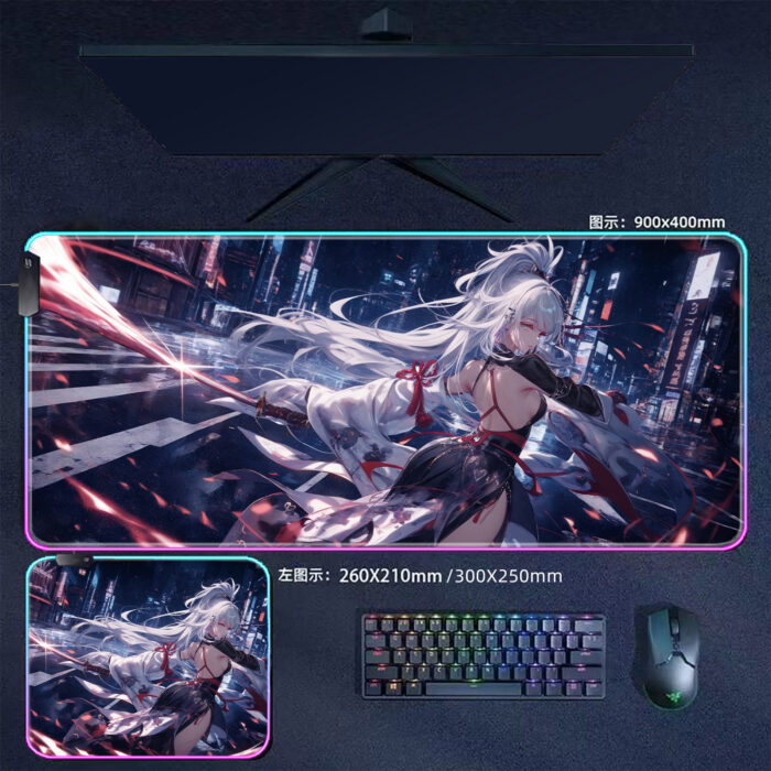 NTE Zankou RGB Gaming Mouse Pads | nte.global NTE グッズ 이환 굿즈