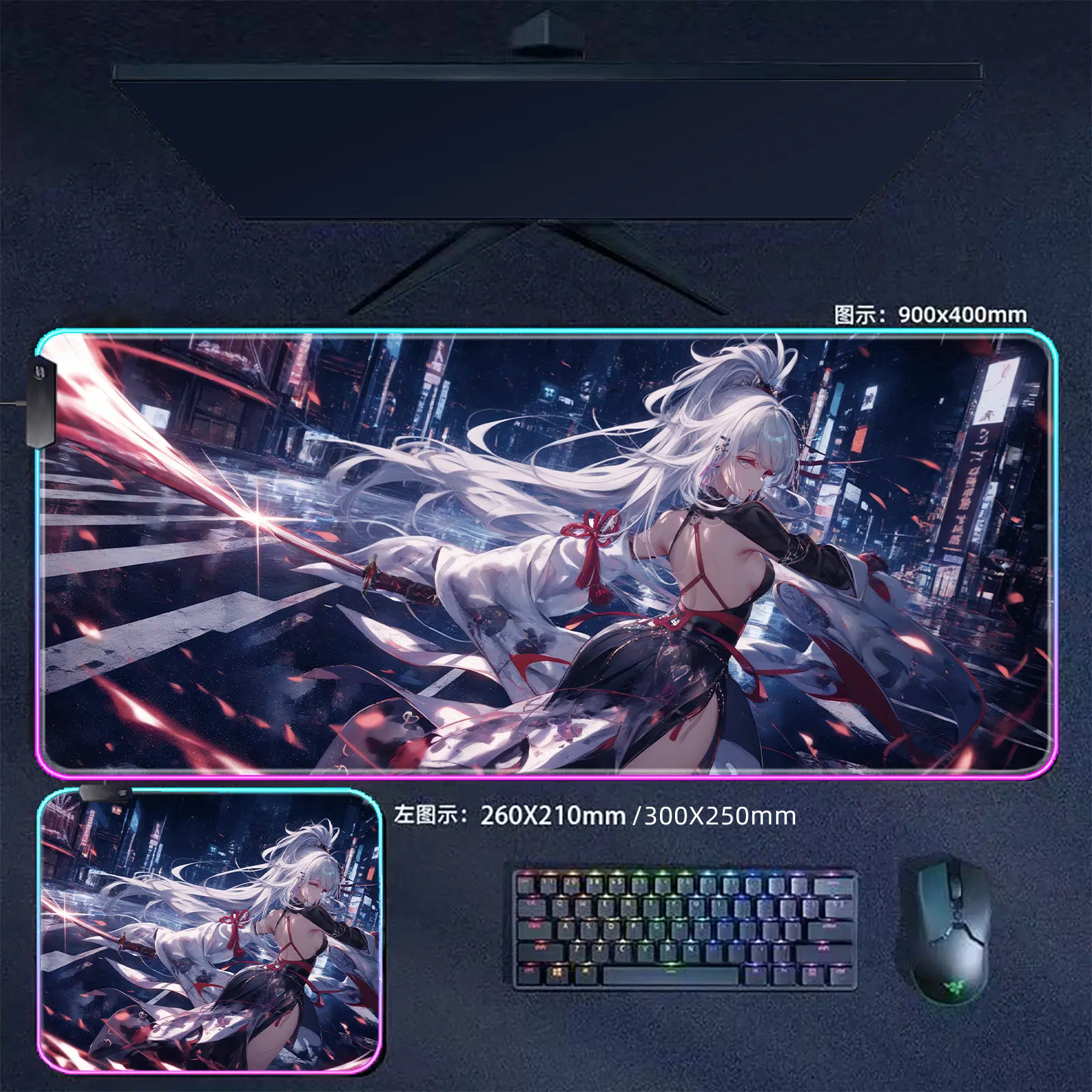 NTE Zankou RGB Gaming Mouse Pads | nte.global | NTE Zankou |