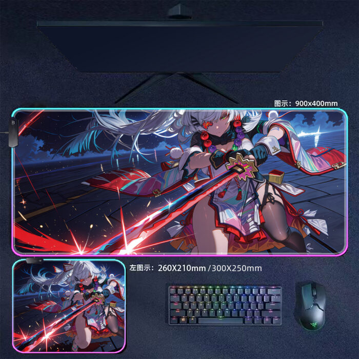 NTE Zankou RGB Gaming Mouse Pads | nte.global NTE グッズ 이환 굿즈