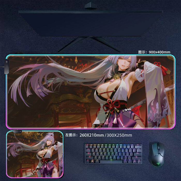 NTE Zankou RGB Gaming Mouse Pads | nte.global NTE グッズ 이환 굿즈