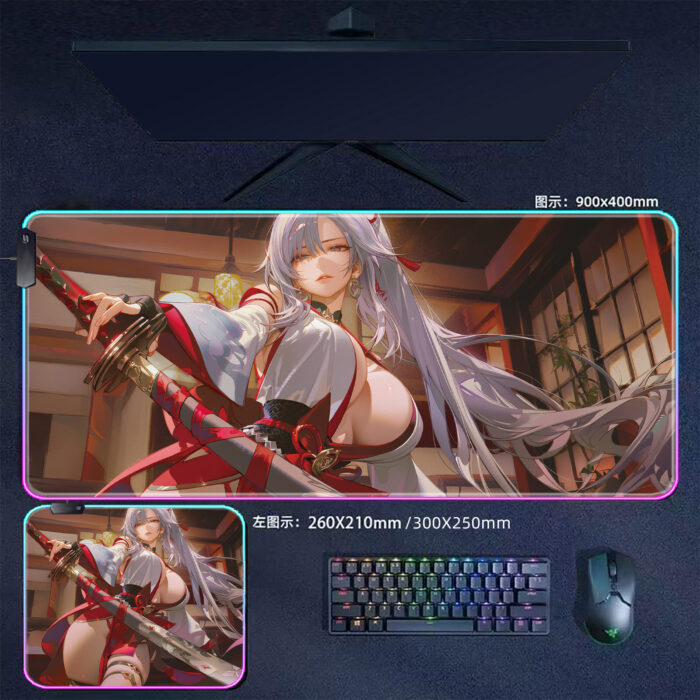 NTE Zankou RGB Gaming Mouse Pads | nte.global NTE グッズ 이환 굿즈