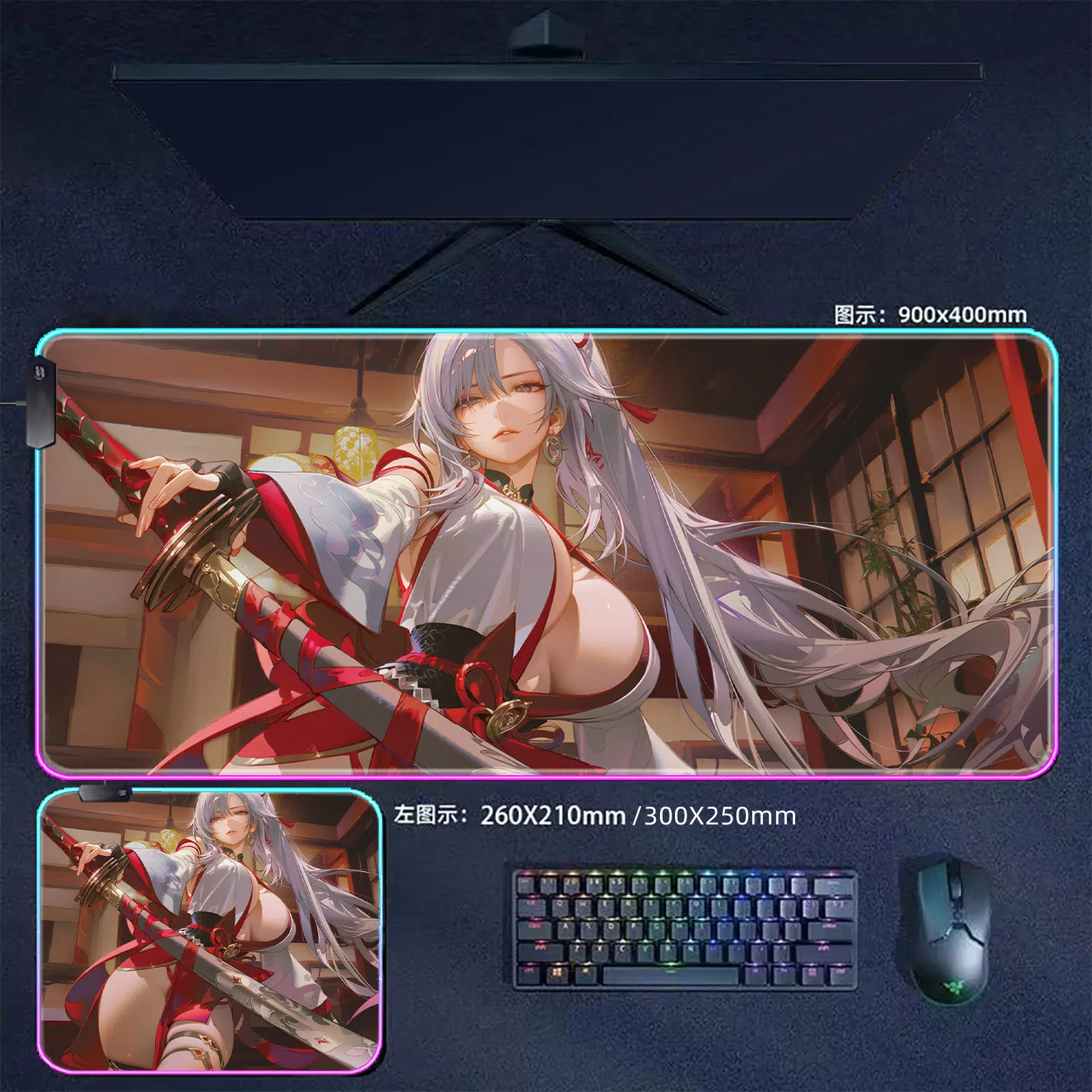 NTE Zankou RGB Gaming Mouse Pads | nte.global | NTE Zankou |
