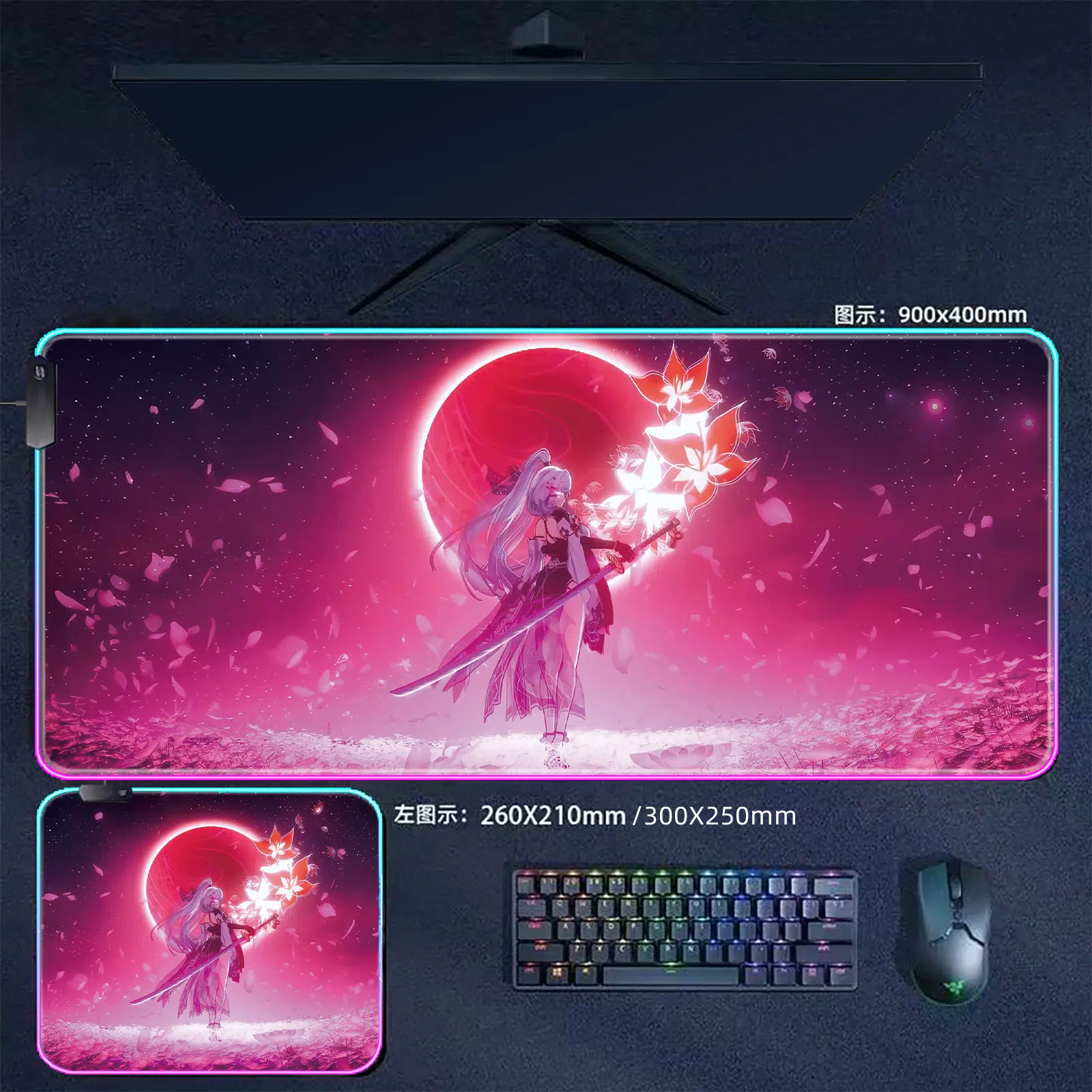 NTE Zankou RGB Gaming Mouse Pads | nte.global | NTE Zankou |