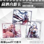 NTE Zankou Transparent Acrylic Photo Card Keychain Collection | nte.global NTE グッズ 이환 굿즈