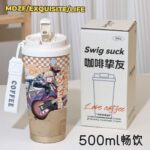NTE Akane Rin Blackbird 500 ml Insulated Tumbler - Akane Rin Rock Guitar