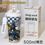 NTE Akane Rin Blackbird 500 ml Insulated Tumbler - Akane Rin Chibi