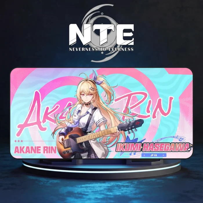 NTE Akane Rin RGB Gaming Mousepad Collection | nte.global NTE グッズ 이환 굿즈