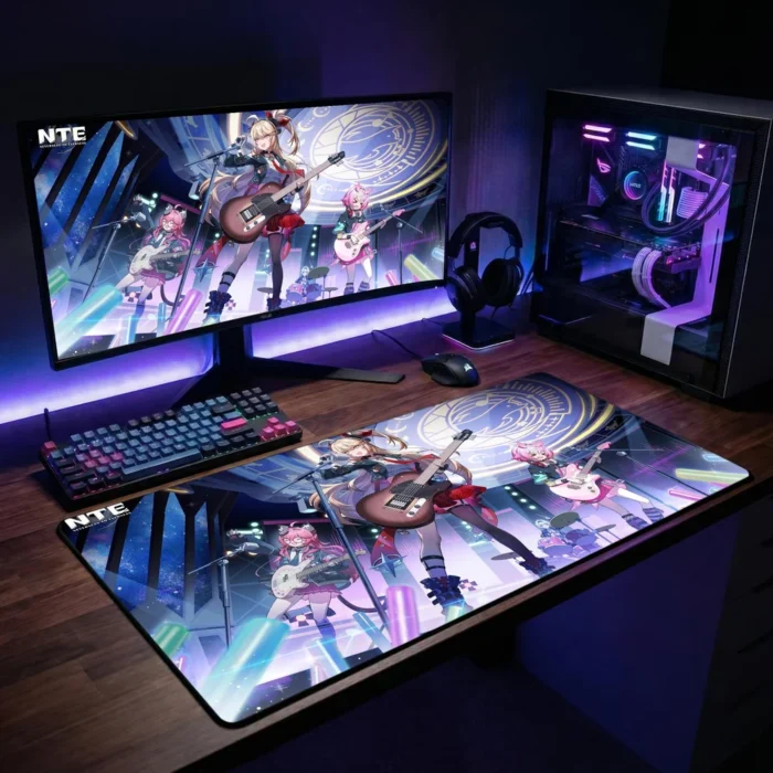 NTE Akane Rin RGB Gaming Mousepad Collection | nte.global NTE グッズ 이환 굿즈