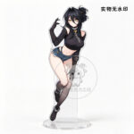 NTE Akane Rin Blackbird Outfit Collection Acrylic Standee and Keychain - Blackbird Unfading Feather