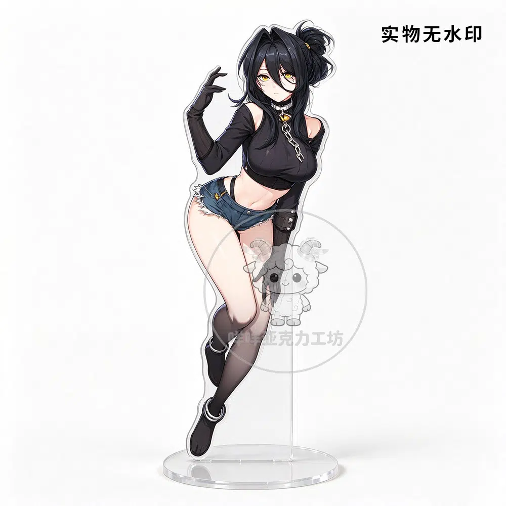 NTE Akane Rin Blackbird Outfit Collection Acrylic Standee and Keychain - Blackbird Unfading Feather NTE Akane Rin Blackbird Outfit Collection Acrylic Standee and Keychain - Blackbird Unfading Feather