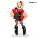 NTE Akane Rin Blackbird Outfit Collection Acrylic Standee and Keychain - Akane Rin Scarlet Velvet