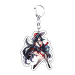 NTE Akane Rin Blackbird Outfit Collection Acrylic Standee and Keychain - Blackbird Red and Black